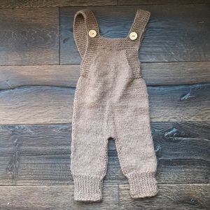 Handwoven little baby boy/girl overalls